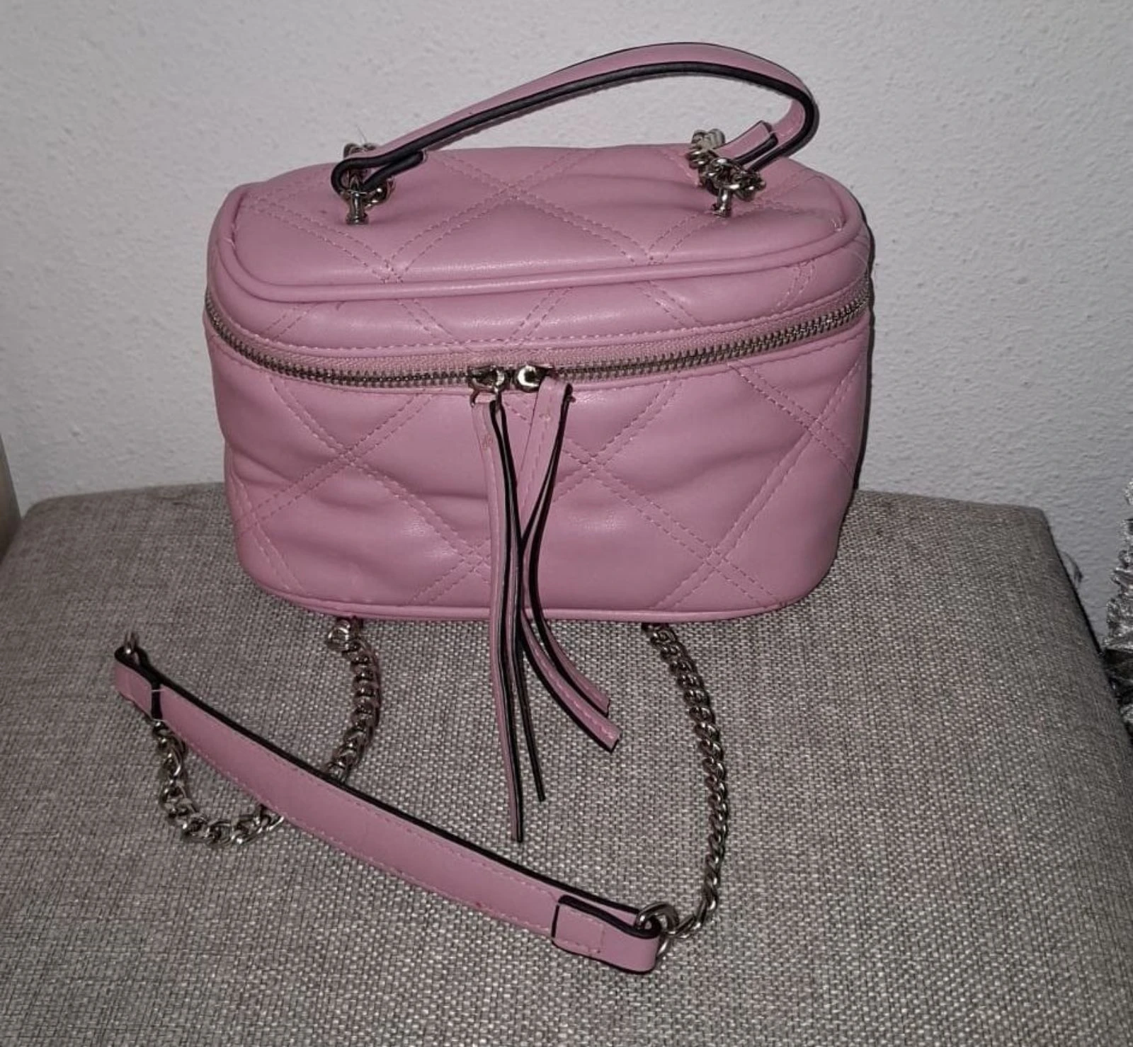 Bolso Rosa Stradivarius Acolchado con Cadena edição limitada Y2K – photo 6